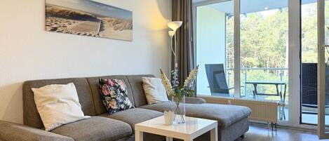 Téléviseur, table de ping-pong, chaßne audio