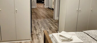 Very clean, comfortable, spacious 2 bdr basement apartment in central location