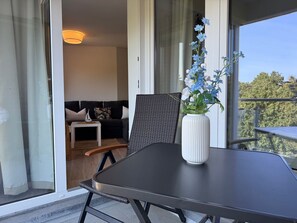 Terrace/patio - A3.3 - Bright vacation apartment, close to the beach for up to 7 people - House (Cuxhaven)