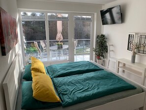 2 habitaciones, tabla de planchar con plancha y wifi