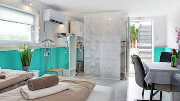 1 Schlafzimmer, kostenloses WLAN, Bettwäsche