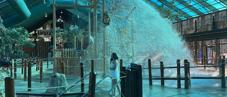 Indoor pool, outdoor pool