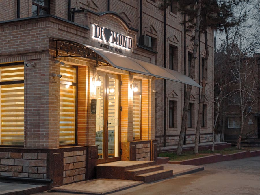 Voorkant van accommodatie