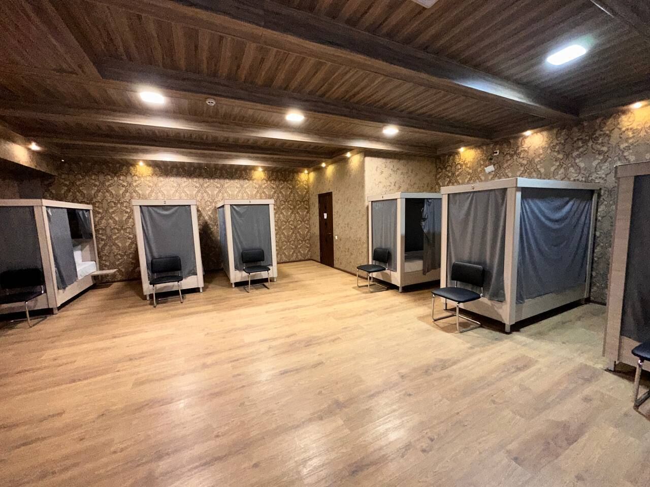 Economy Shared Dormitory, Men only | Premium bedding, soundproofing, iron/ironing board, free WiFi