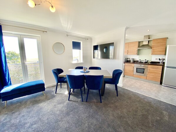 Apartment, Multiple Beds | Dining - Modern 2 Bed Apartment on Northumberland Coastline (Blyth)