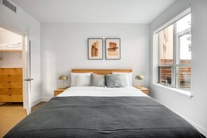 1 soverom, strykejern/-brett, wi-fi og sengetøy