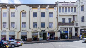 Façana frontal de l'allotjament