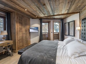 5 bedrooms, free WiFi, bed sheets - Luxury apartment 5 bedrooms, sauna, pets allowed (Méribel)