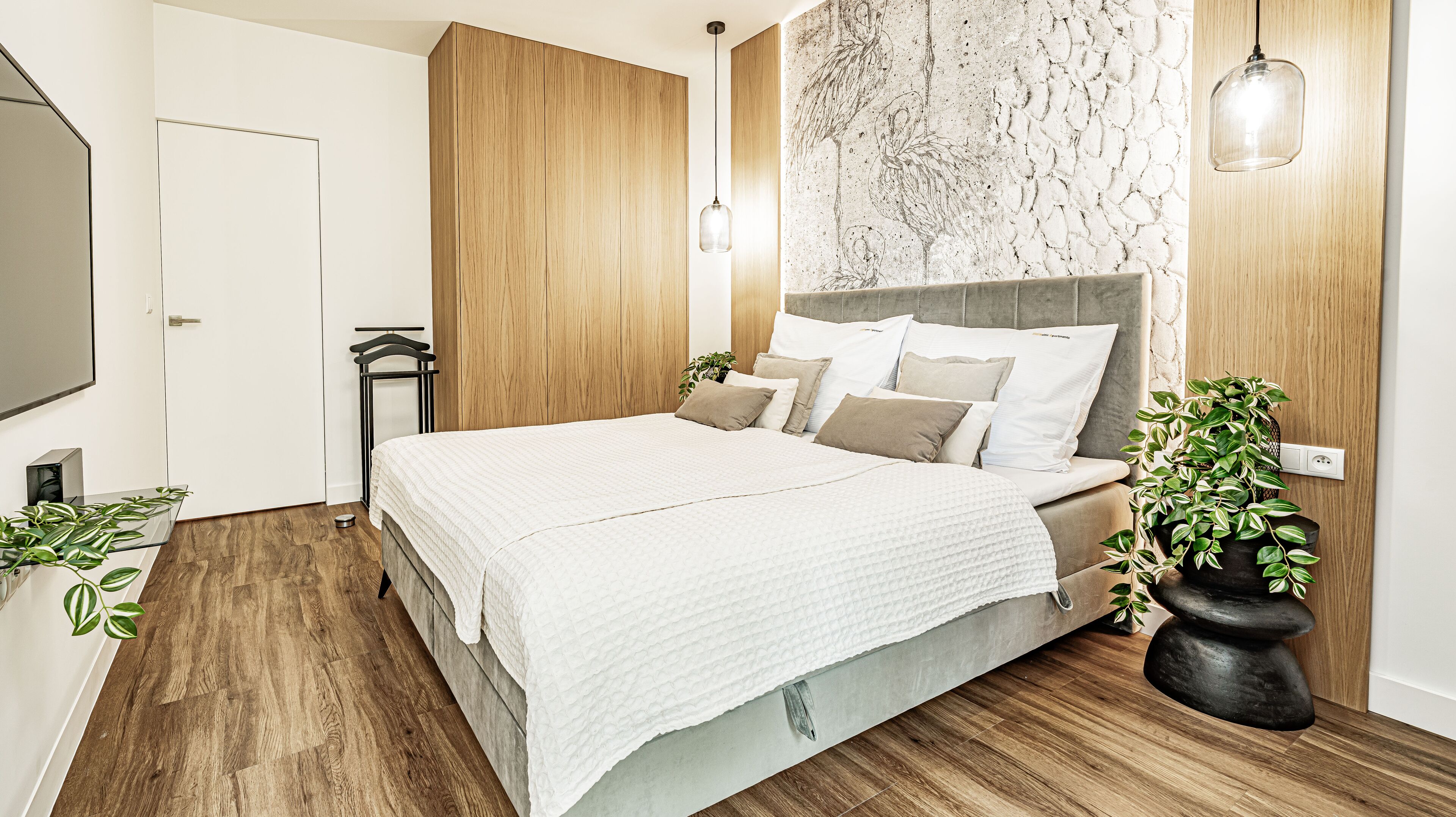 Deluxe-Apartment, Parkblick