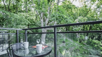 Deluxe-Studiosuite | Blick auf den Park