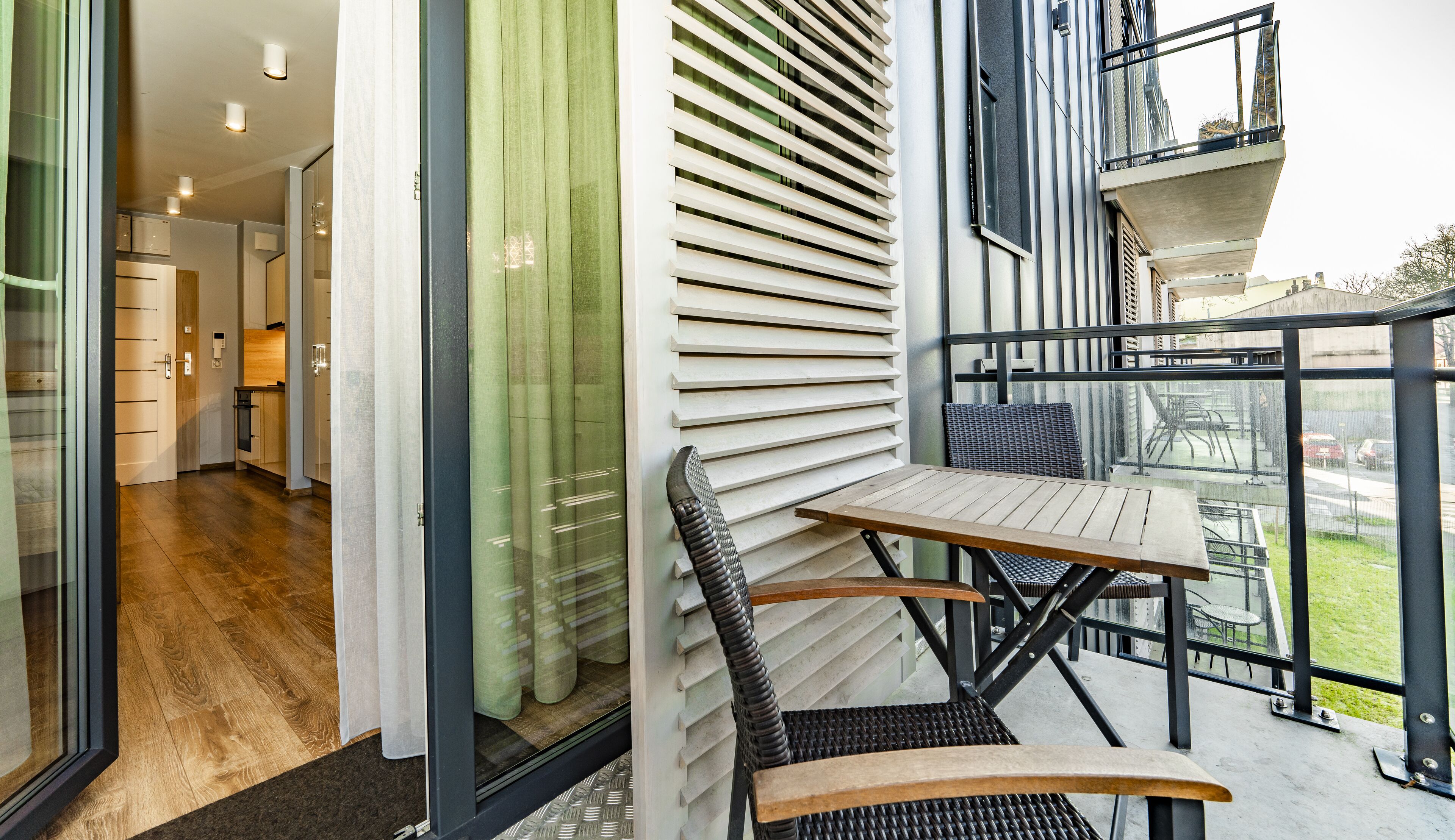 Deluxe-Studiosuite | Balkon