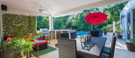 Udendørs spisemuligheder