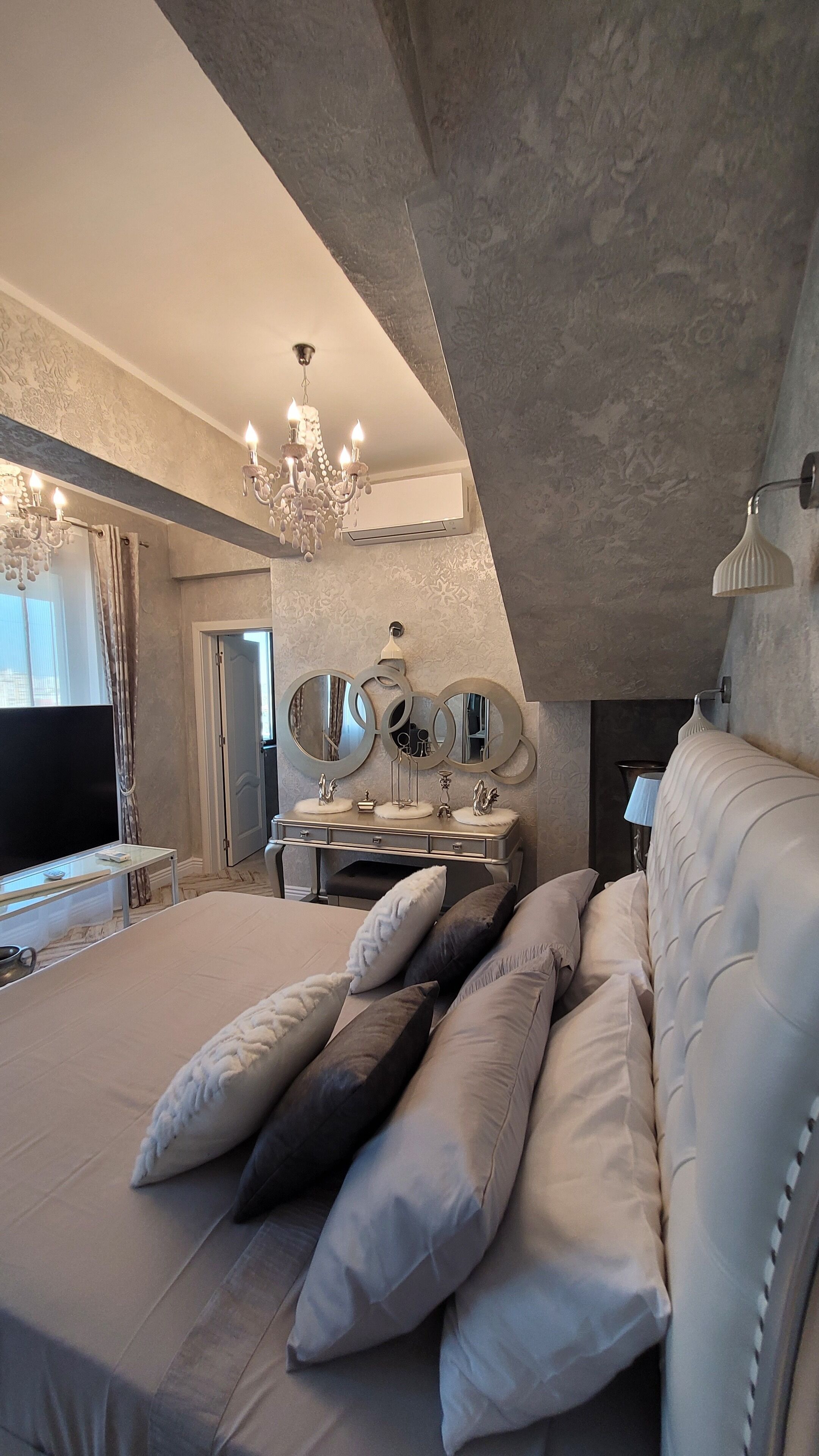 egyptian cotton sheets, premium bedding, down duvets, memory-foam beds