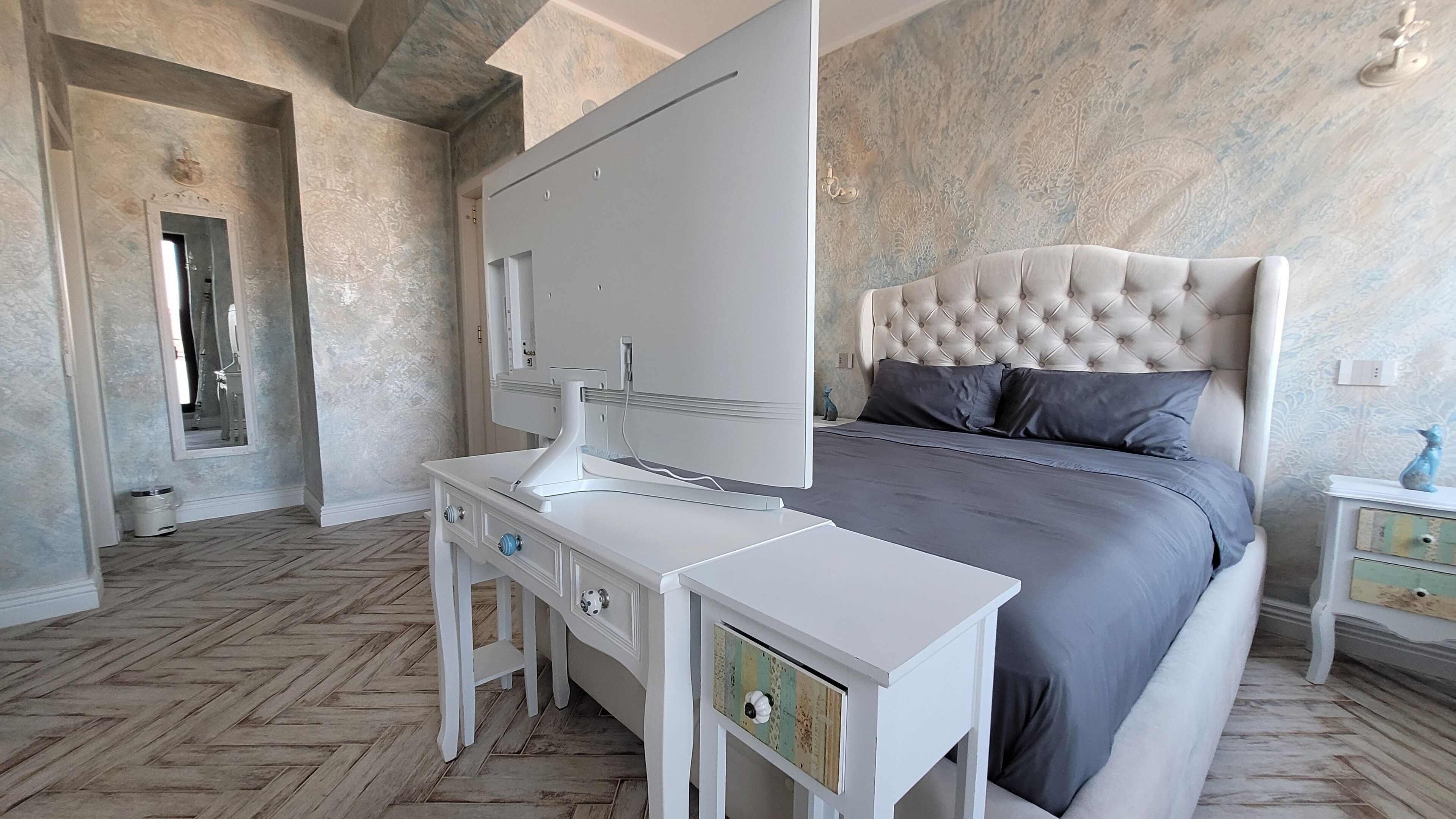 luxury penthouse | egyptian cotton sheets, premium bedding, down duvets, memory-foam beds