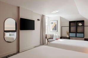 1 slaapkamer, luxe beddengoed, een kluis op de kamer