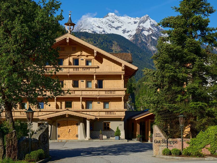 Façade de l’hébergement