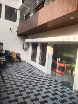 Fachada da propriedade