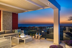 Terrace/patio - Casa Laura - Sky Lounge Villas (Svoronata)