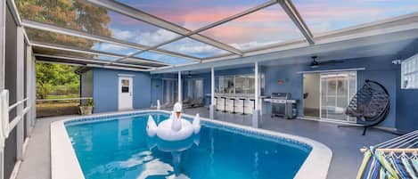 Außenpool, beheizter Pool