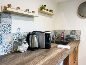 Fridge, microwave, oven, stovetop - #DZ | Le LouHaiZi 🌿 T2 (Seyssinet-Pariset)