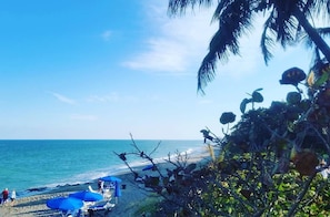 Beach nearby, sun-loungers, beach towels - POSHPADZ -OceanView Villa-Resort Complex, Penthouse, Sleeps 4, Walk to Beach (Jupiter)