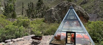Pyramid under the stars + barbecue + breakfast