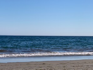 Sun loungers, beach towels