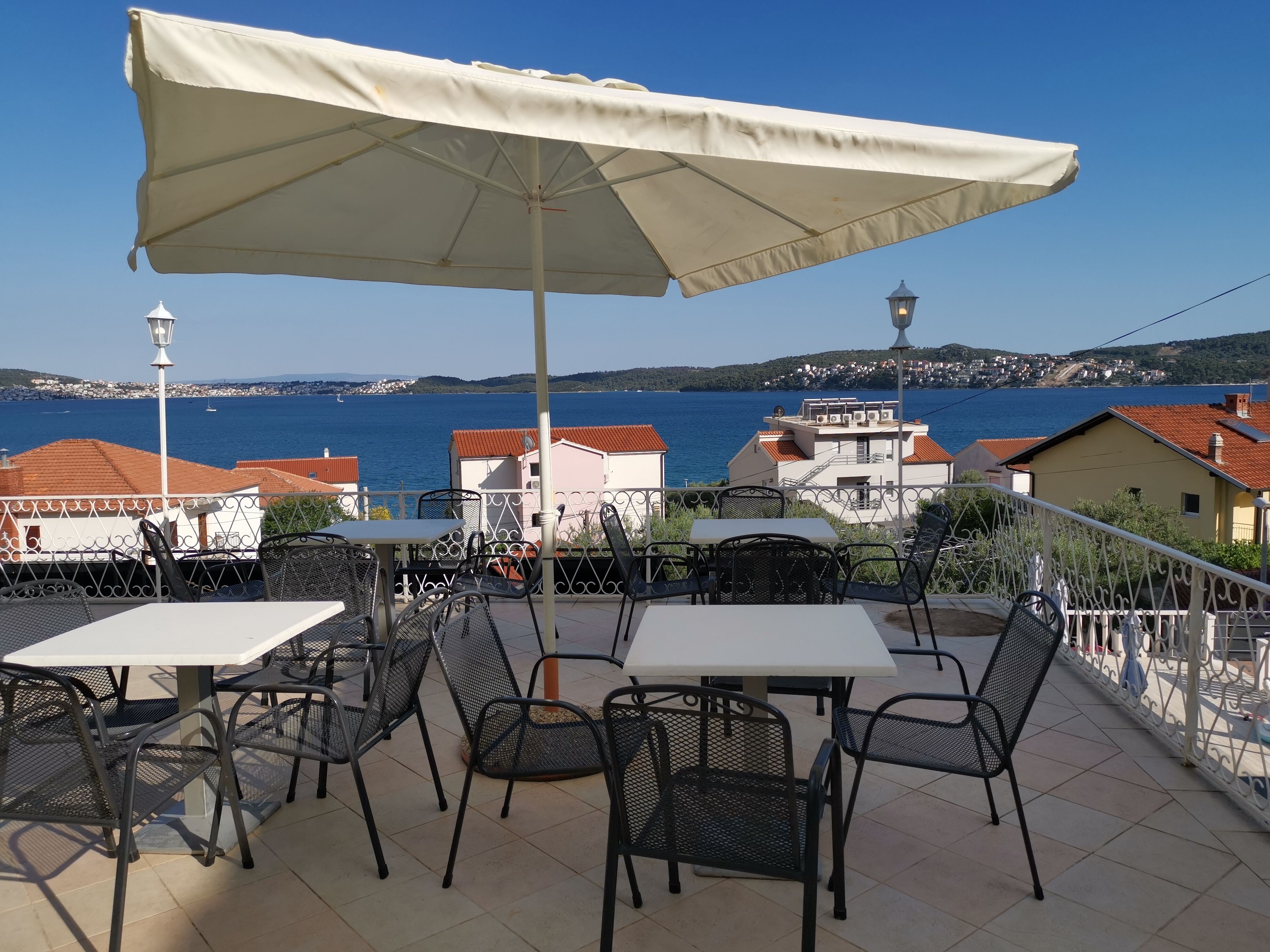 Spiseområde på rommet