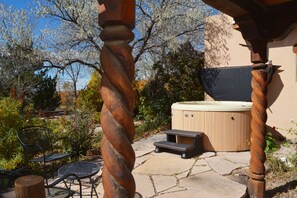 Idromassaggio all'aperto