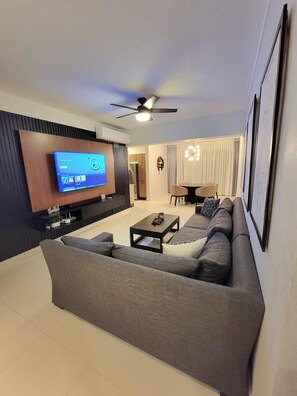 Smart TV, stereo, computer monitors