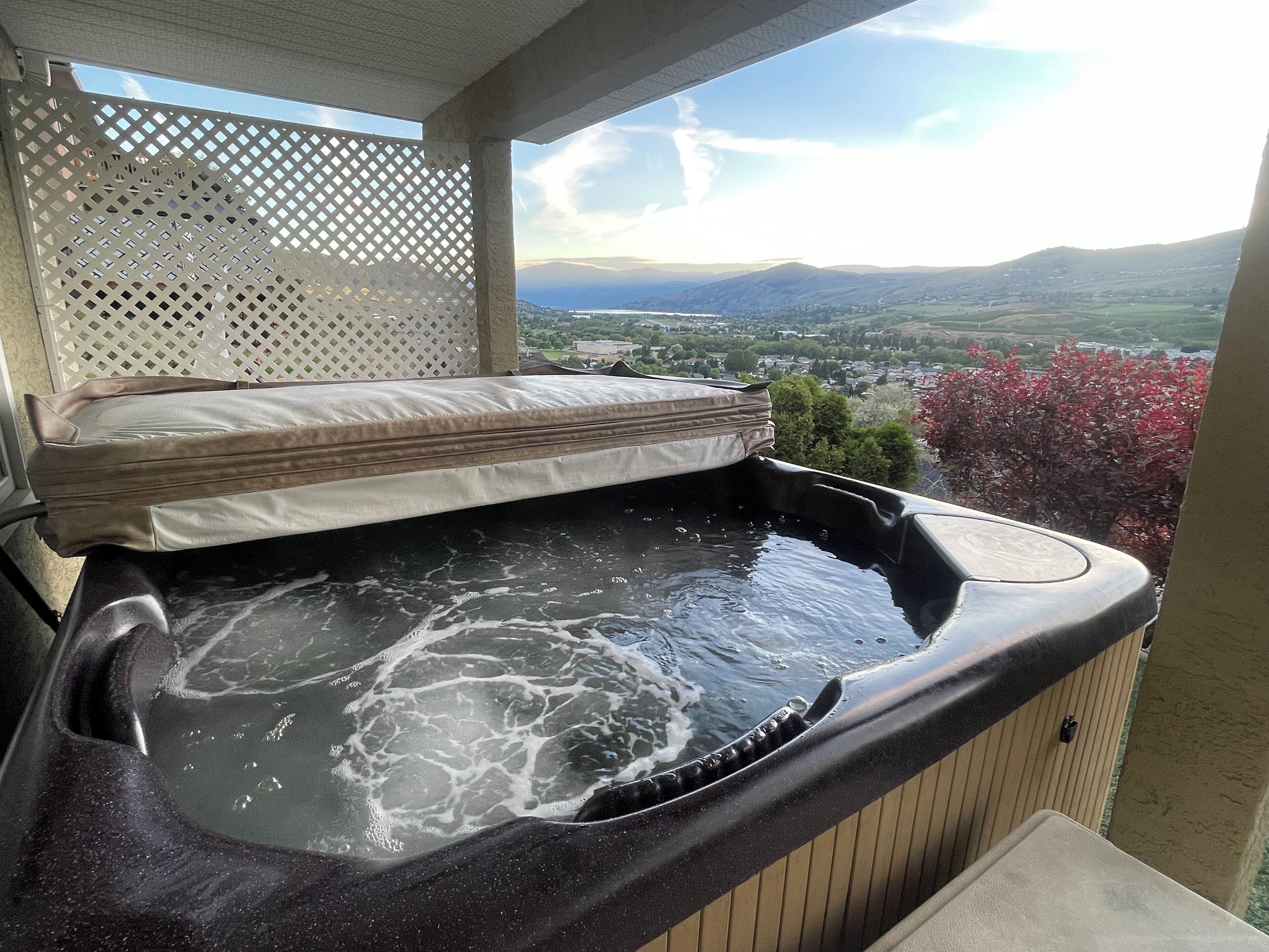 Bain à remous extérieur