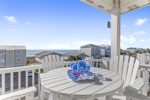 Upstairs Deck