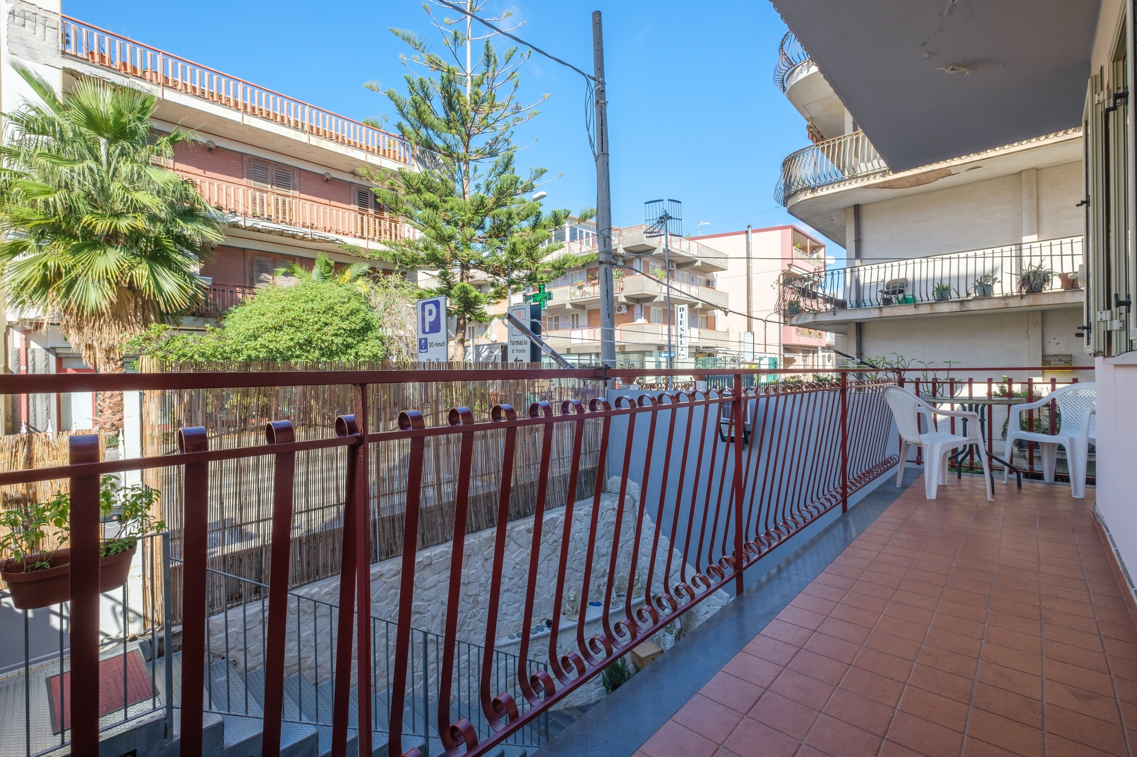 Enceinte de l’hébergement