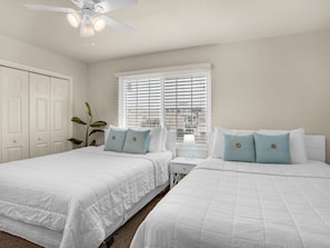 2 bedrooms, desk, iron/ironing board, free WiFi