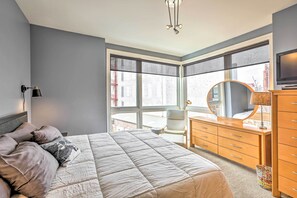 2 chambres, fer et planche à repasser, Wi-Fi, draps fournis