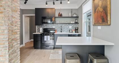 Perfect for a Hip and Romantic Getaway - This Chic Studio Offers the Best of the City by AllSet Turnover