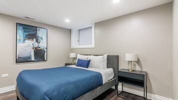 2 dormitorios, tabla de planchar con plancha, wifi y ropa de cama