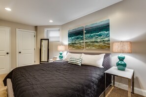 3 habitaciones, tabla de planchar con plancha, cuna de viaje y wifi 