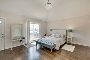 3 habitaciones, tabla de planchar con plancha, cuna de viaje y wifi