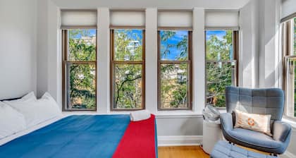 Stunning, Spacious, & Sun-soaked 2BR Uptown Condo by AllSet Turnover