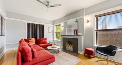 Stunning, Spacious, & Sun-soaked 2BR Uptown Condo by AllSet Turnover