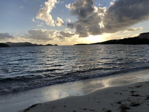 On the beach - New Years Eve at the Ritz-Carlton Club St Thomas (St Thomas)