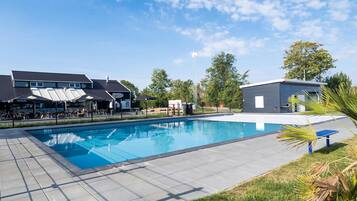 Una piscina climatizada