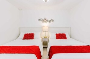 Desk, iron/ironing board, travel cot, free WiFi