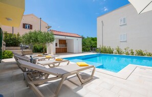 Piscine chauffée
