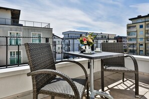 Outdoor dining - Logierhaus Jonna Whg. 10 - Logierhaus Jonna (Sylt)