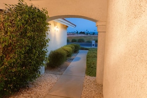 Fassade der Unterkunft