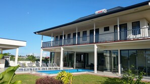 Exterior - Modern luxury mansion in colonial style (Paramaribo)