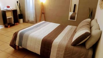 Standard Room, 1 Bedroom, Smoking, City View | Premium bedding, down comforters, pillowtop beds, iron/ironing board
