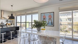 Premier Four-Bedroom Suite w/ Balcony | Dining room - The Carter by AvantStay (Nashville)